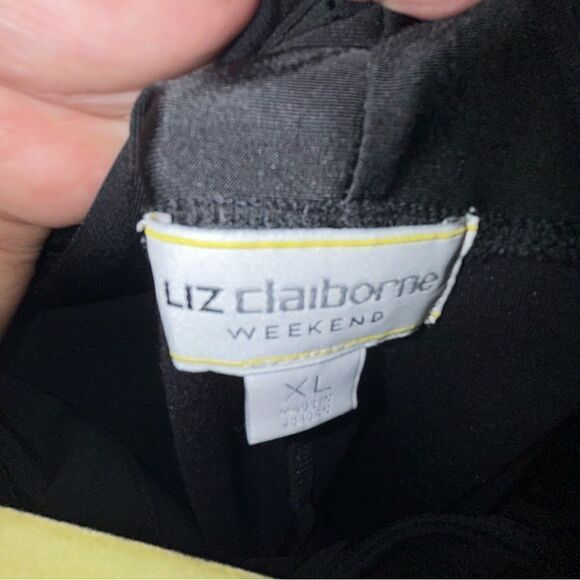 Liz Claiborne Weekend Pull On Legging Pants - Picture 3 of 3
